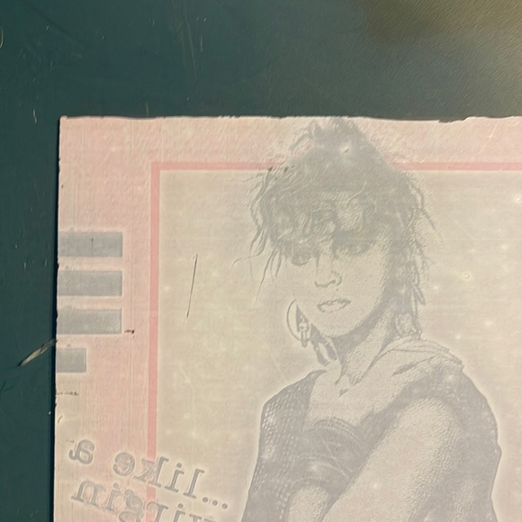 🎡🎟️ Vintage Carnival Prize ~ Glass Mirror 🎟️🎡 - Picture 7 of 10